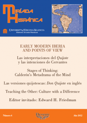 Portada de Miríada Hispánica, Número 4: Early modern Iberia and points of view