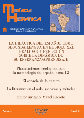 Portada de Miríada Hispánica, Número 6: La Didáctica del Español como Segunda Lengua en el Siglo XXI: Realidad y Reflexión sobre la Dinámica de su Enseñanza/Aprendizaje