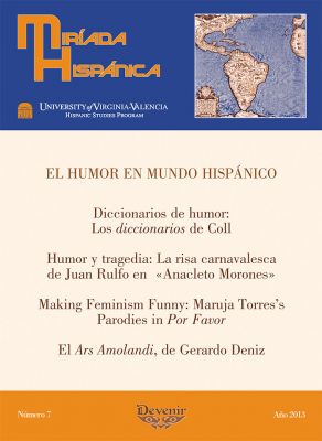 Portada de Miríada Hispánica, Número 7: El humor en mundo hispánico