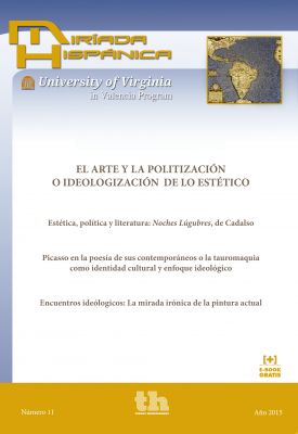Portada de Miríada Hispánica, Número 11: El arte y la politización o ideologización de lo estético