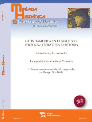 Portada de Miríada Hispánica, Número 15: Latinoamérica en el siglo XXI: Política. literatura e historia.