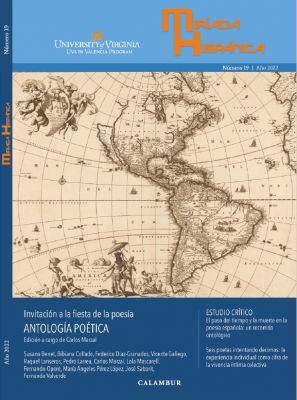 Portada de Miríada Hispánica, Número 19: Antología Poética